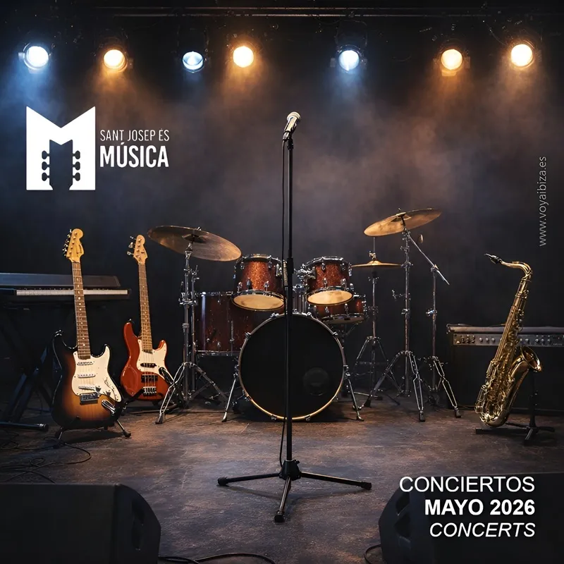 Concerts Sant Josep Maig 2026, Eivissa (Ibiza). Sant Josep és Música