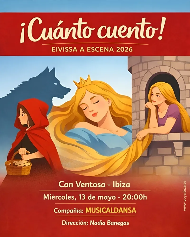Teatro Can Ventosa, Ibiza 2026: ¡Cuánto Cuento!