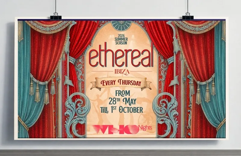 Teatro Pereyra Ibiza Mayo 2026: OPENING · Ethereal