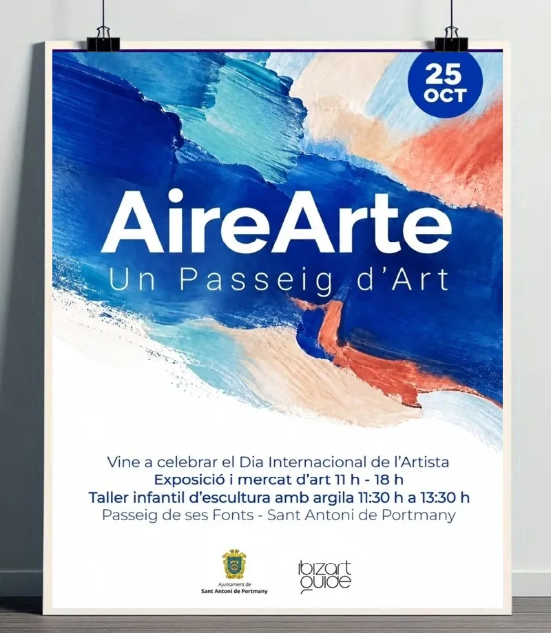 Aire Arte 2026 a Sant Antoni, Eivissa — 3a Edició — Dia Internacional de l'Artista