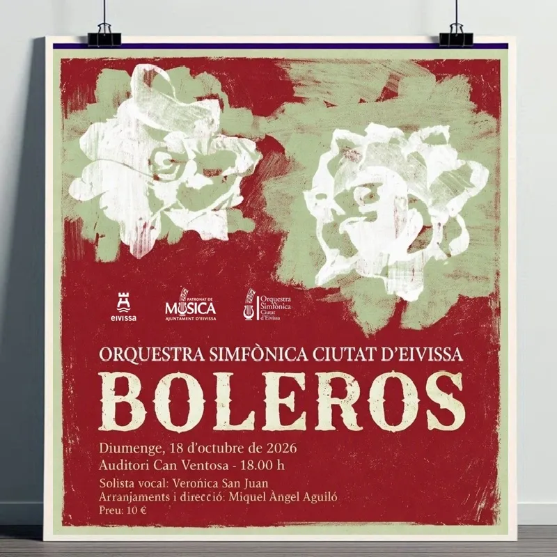 Orquestra Simfònica Ciutat d’Eivissa: Boleros en Can Ventosa, Ibiza 2026