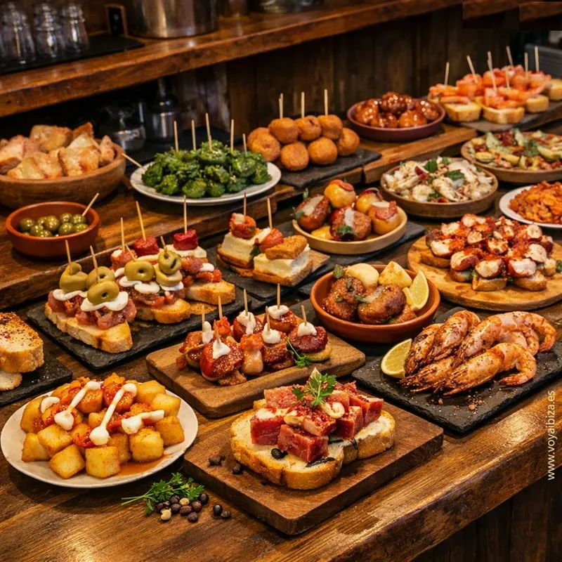 Concurso de tapas en Ibiza dTapasxIBZ 2026: Surtido de Tapas