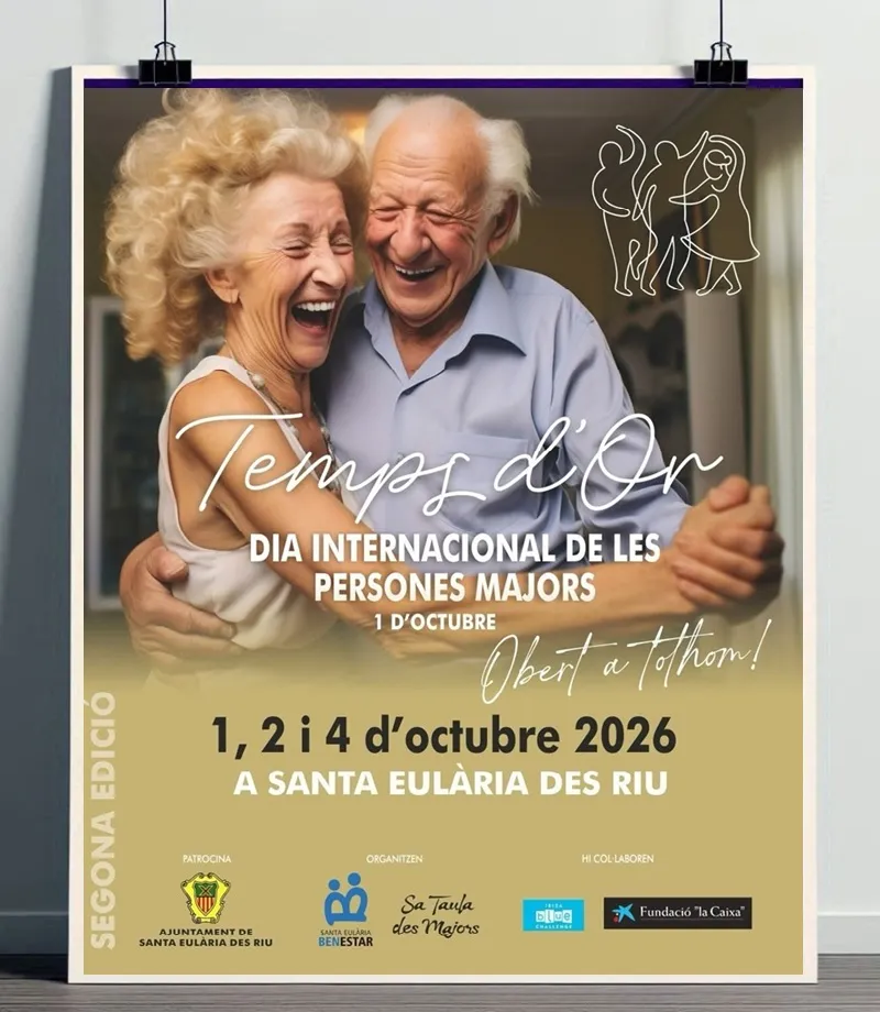 Dia Internacional de les Persones Majors 2026 a Santa Eulària, Eivissa (Temps d'Or)