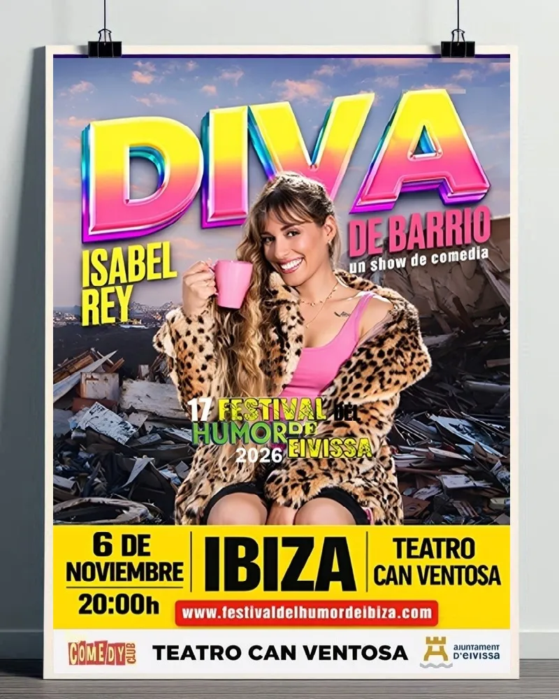 Isabel Rey: Diva de Barrio en Can Ventosa, Ibiza 2026