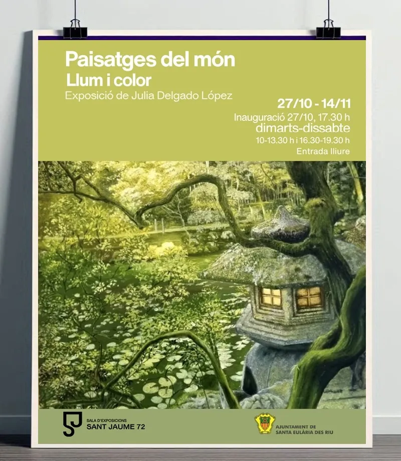 Exposició de Julia Delgado López a Santa Eulària 2026, Eivissa