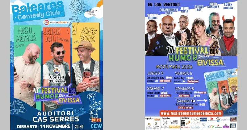 Festival del Humor de Ibiza 2026: Baleares Comedy Club
