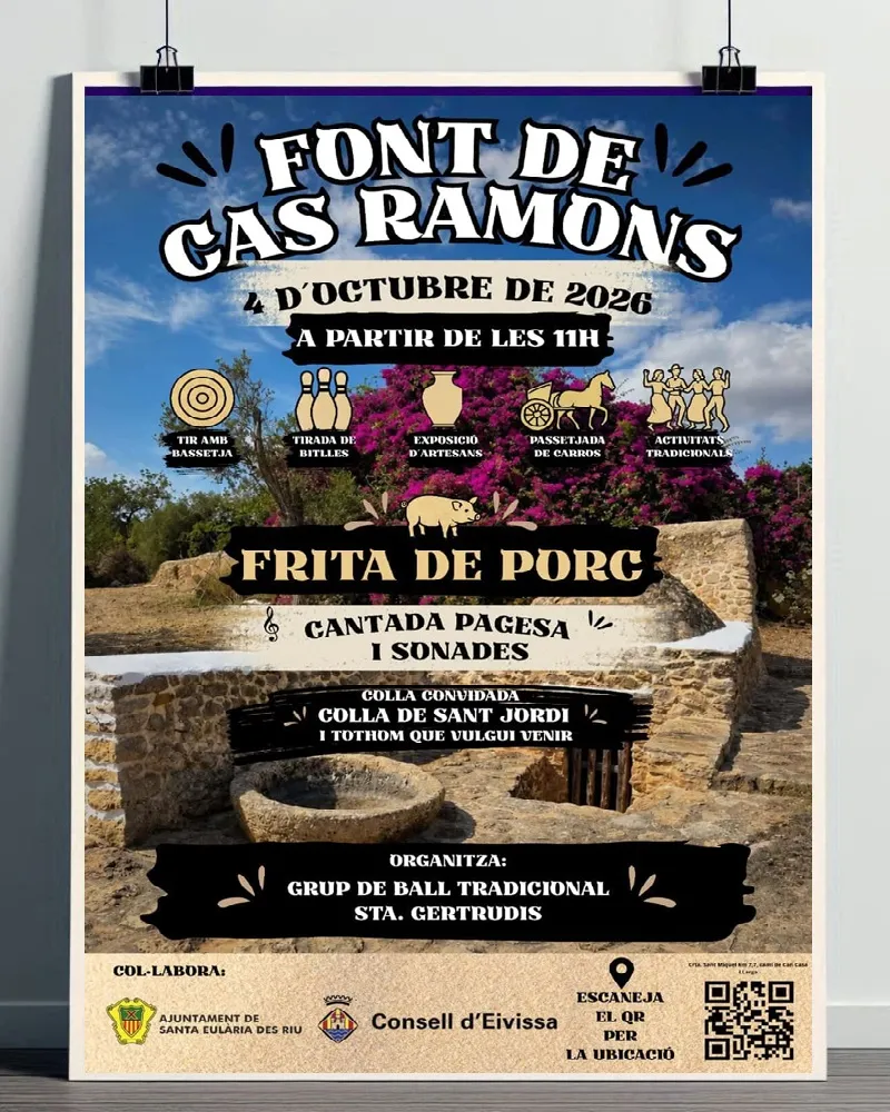 Font de Cas Ramons 2026 - Santa Gertrudis (Santa Eulària), Eivissa