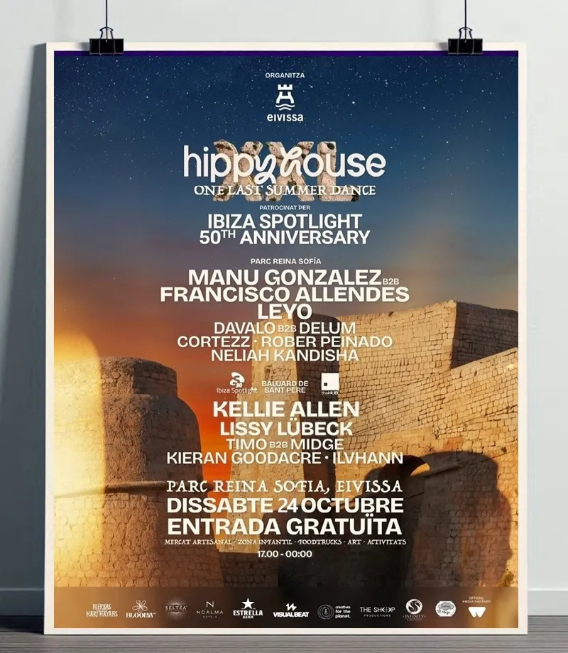 Hippy House Ibiza 2026 – One Last Summer Dance, Day Festival XXL, segunda edición del evento en Ibiza