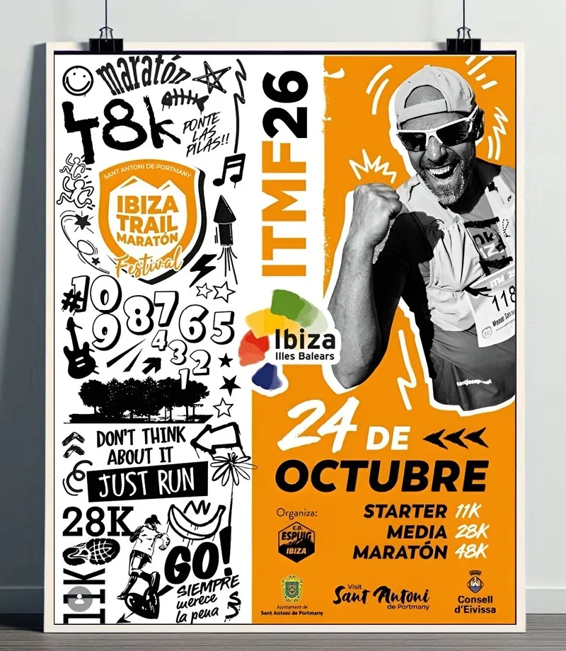 ITMF 2026 - Ibiza Trail Maratón Festival 2026 en San Antonio, Ibiza - XVIII Edición
