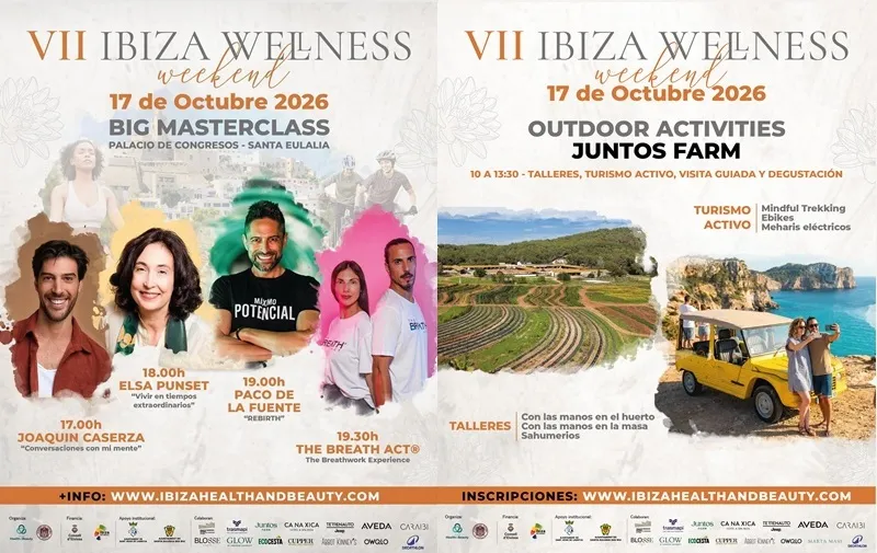 Ibiza Wellness Weekend 2026: 17 Octubre