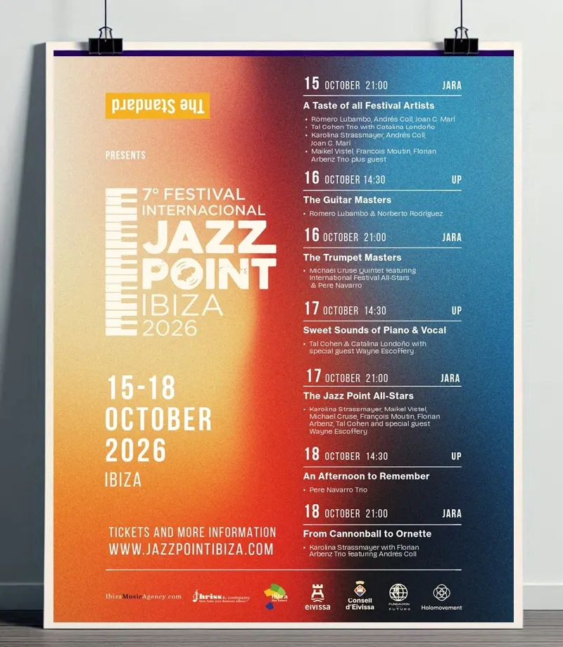 Festival Jazz Point Ibiza 2026: Programa
