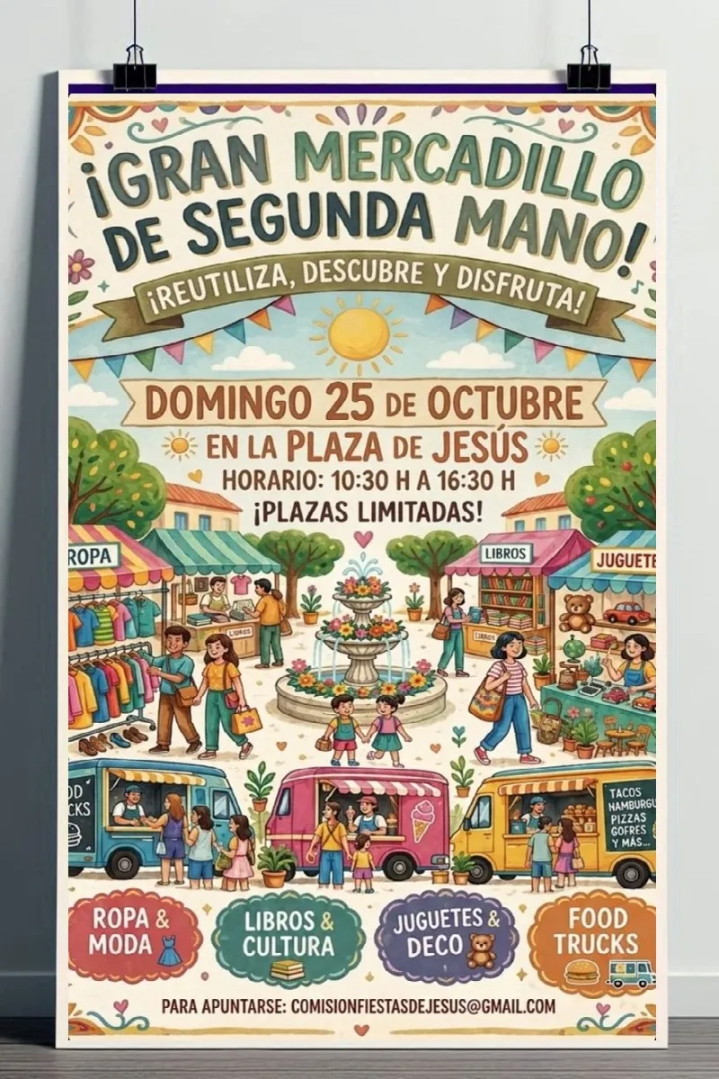 Gran Mercat de Segona Mà a Jesús 2026 (Santa Eulària), Eivissa