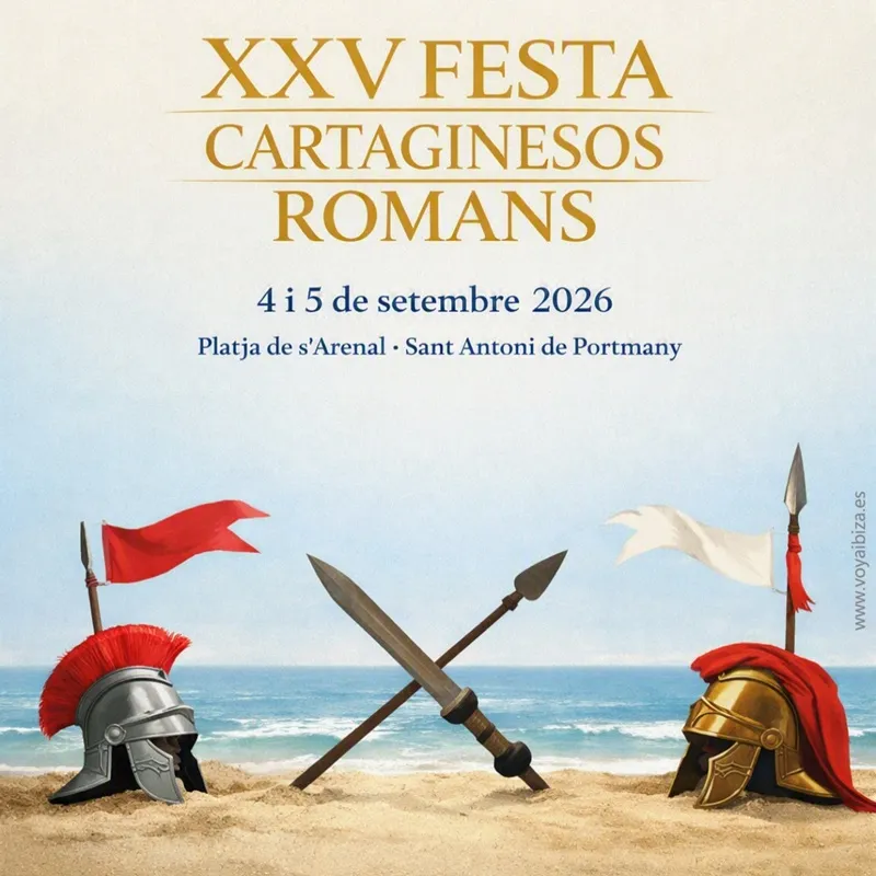 Fiesta Cartagineses y Romanos 2026 en Sant Antoni, Ibiza