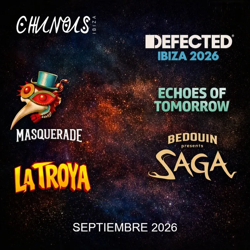 Fiestas SEPTIEMBRE 2026 en Chinois Ibiza