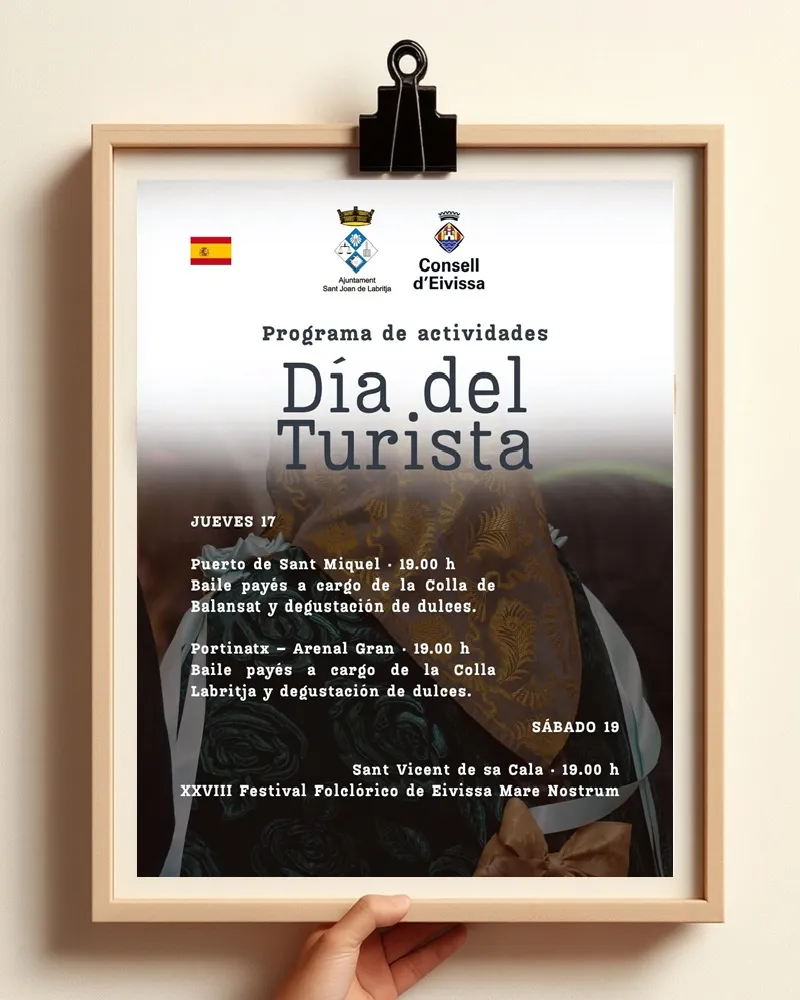 Dia del Turista 2026 a Sant Joan de Labritja, Eivissa