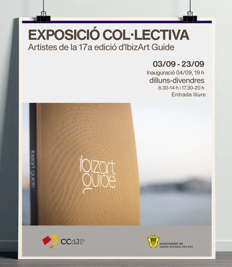 Exposició col·lectiva artistes IbizArt Guide 2026 a Jesús (Santa Eulària), Eivissa