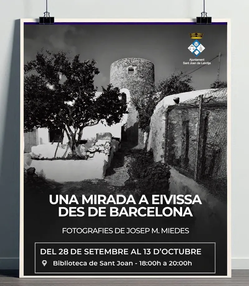 Exposició fotogràfica de Josep M. Miedes a Sant Joan 2026, Eivissa