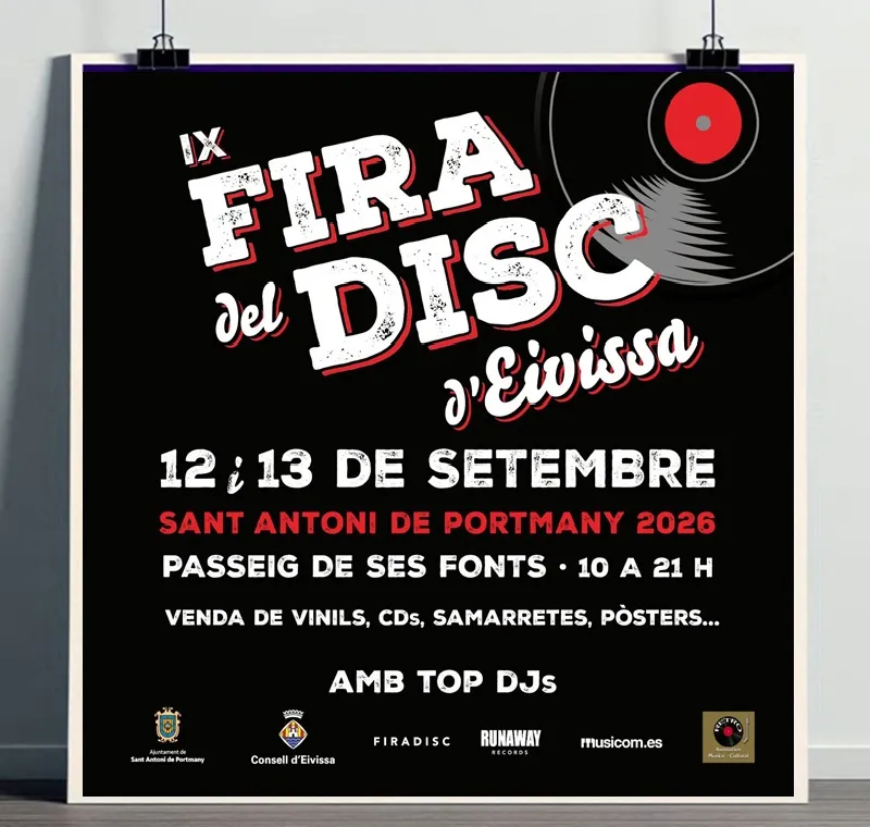 Fira del Disc a Sant Antoni de Portmany (Eivissa) — IX Edició