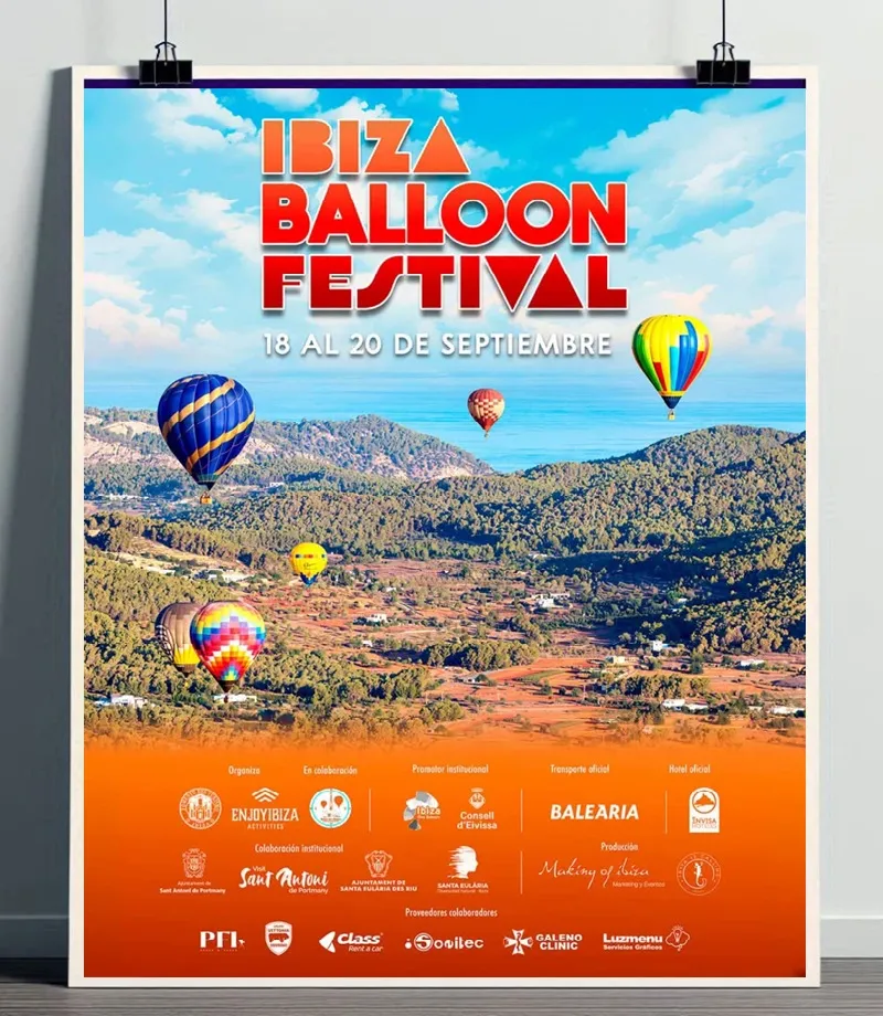 Ibiza Balloon Festival 2026 II Edición. Sant Antoni de Portmany, Eivissa