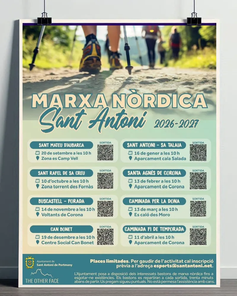 Marxa Nórdica Sant Antoni 2026-2027, Eivissa