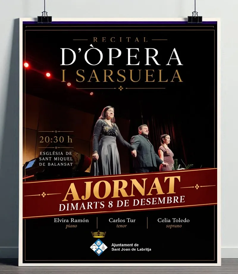 Òpera i Sarsuela a Sant Miquel de Balansat (Sant Joan de Labritja) 2026, Eivissa