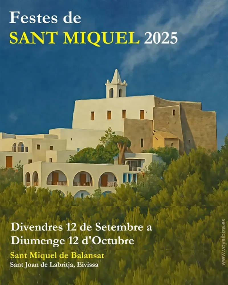 Fiestas de San Miguel 2025 (Ibiza) - Festes de Sant Miquel 2025 (Eivissa)