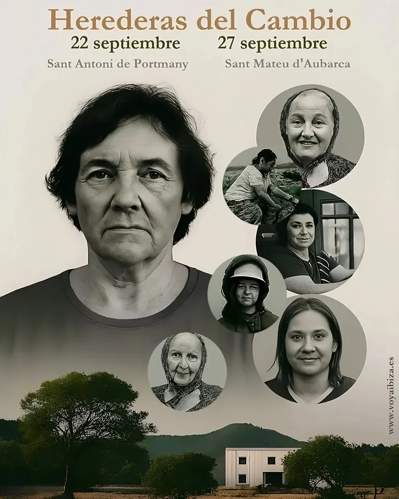 Documental 'Herederas del cambio' de Eivisual Productora. Sant Antoni y Sant Mateu (Ibiza) 2025