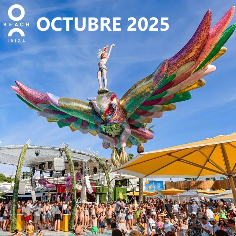 Fiestas Discoteca O Beach Ibiza, Octubre 2025