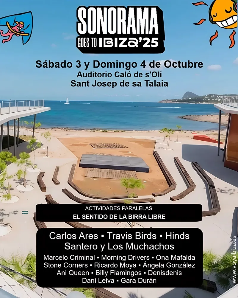 Sonorama Goes To Ibiza 2025 V Edición. Sant Josep de sa Talaia, Ibiza (Eivissa)