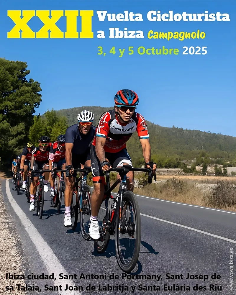 XXII Vuelta Cicloturista a Ibiza Campagnolo 2025 (Eivissa)