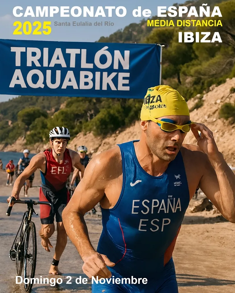 Campeonato de España de Triatlón y Aquabike de Media Distancia, Ibiza 2025 (Santa Eulalia del Río)