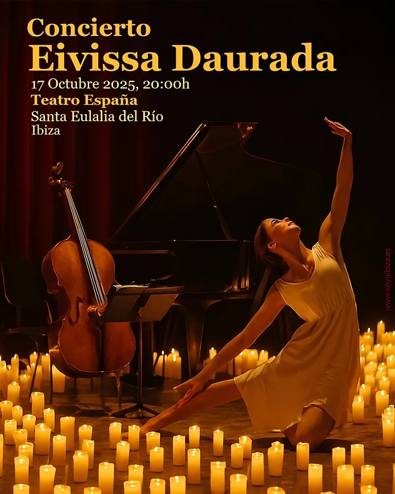 Concierto Eivissa Daurada en Teatro España 2025, Santa Eulalia del Río, Ibiza (Eivissa)