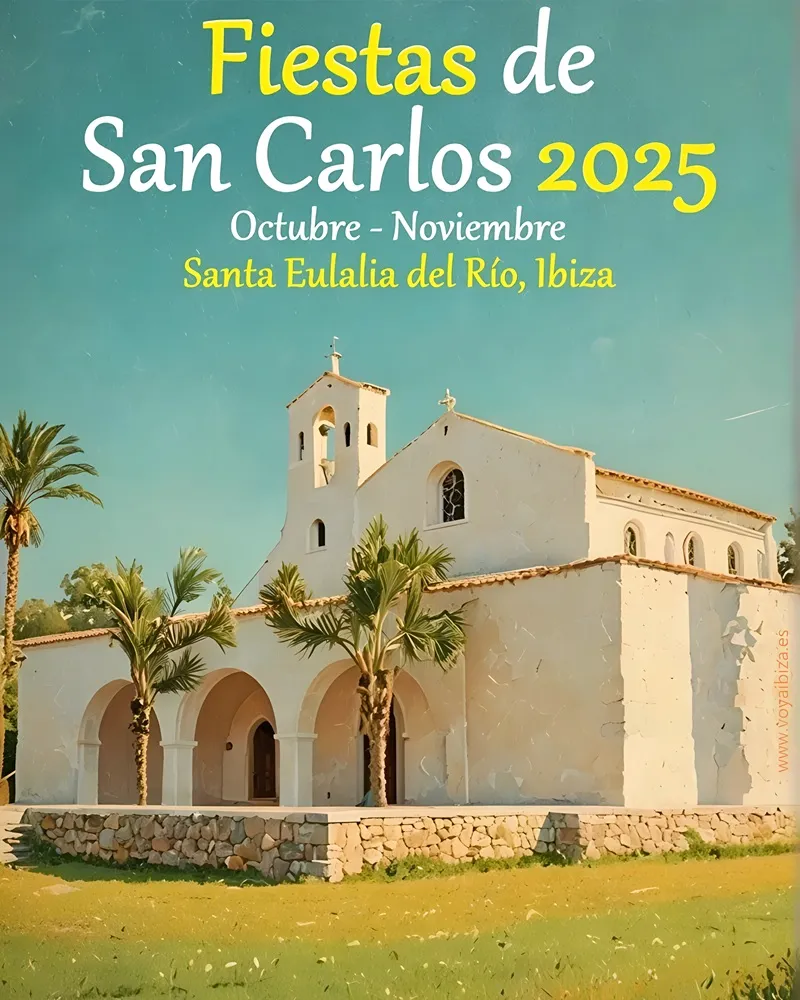 Fiestas de San Carlos de Peralta 2025 (Santa Eulalia del Río), Ibiza (Eivissa)