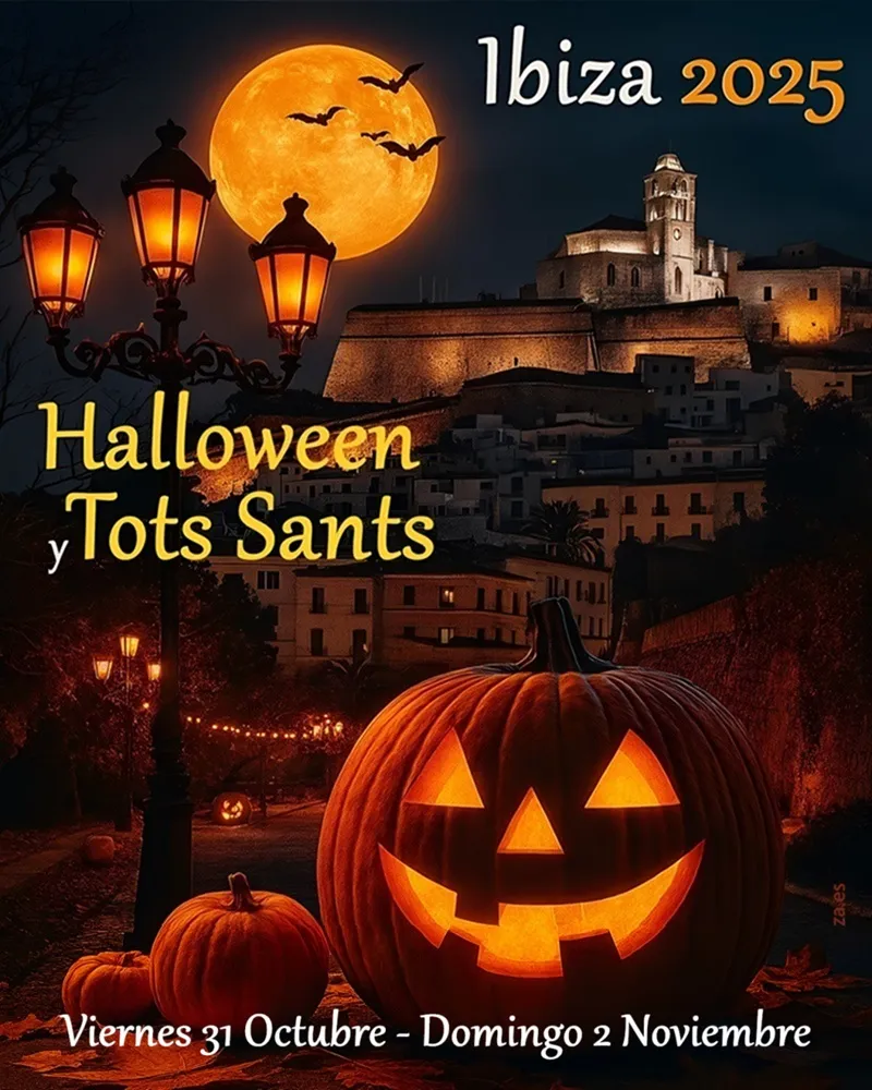 Fiestas de Halloween y Todos los Santos (Tots Sants) 2025 en Ibiza (Eivissa)