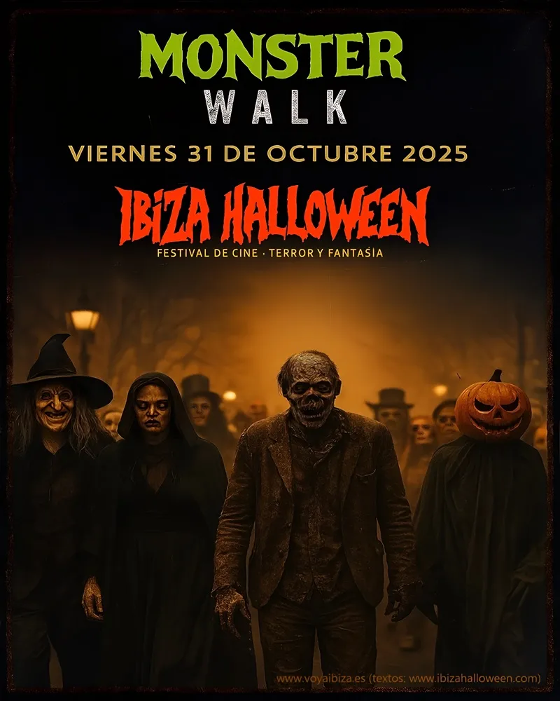 Ibiza Halloween Festival de Cine de Terror y Fantasía 2025. II Edición: MONSTER WALK
