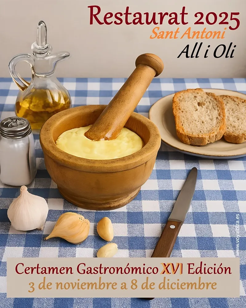 Restaurat Sant Antoni 2025 XVI Edición, Ibiza (Eivissa)