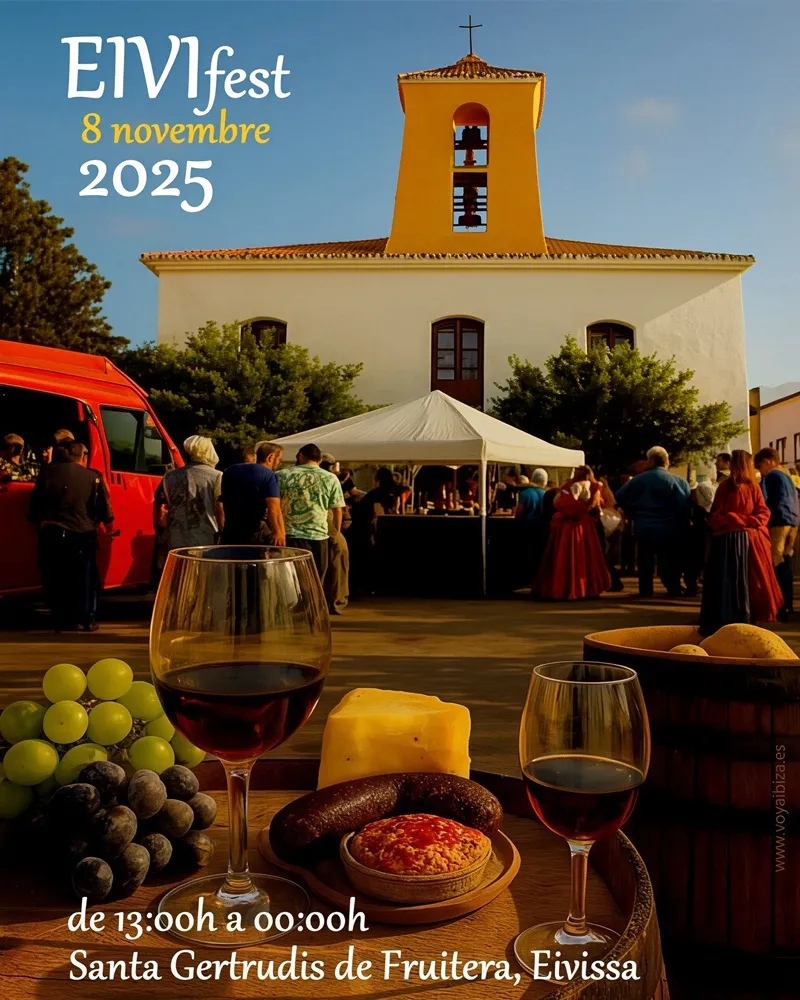 EiViFest: Feria de vinos de la tierra 2025, II Edición. Santa Gertrudis (Santa Eulalia), Ibiza (EIvissa)