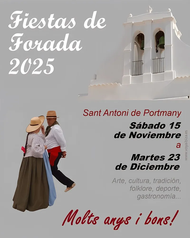 Fiestas de Forada 2025, San Antonio, Ibiza - Festes de Forada 2025, Sant Antoni de Portmany, Eivissa