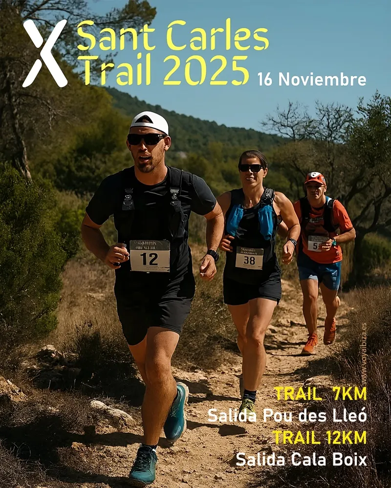 Sant Carles Trail 2025 X Edición, San Carlos de Peralta (Santa Eulalia), Ibiza (Eivissa)