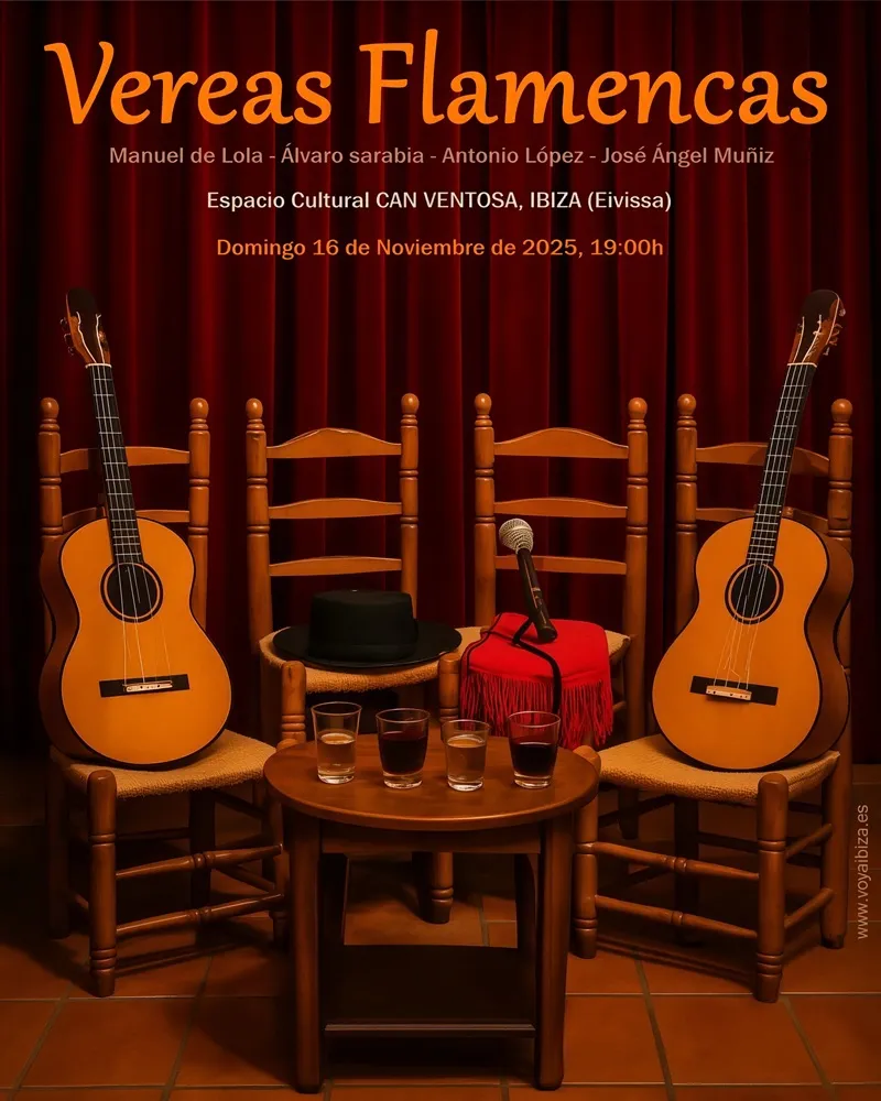 Vereas Flamencas 2025 en Can Ventosa, Ibiza (Eivissa)
