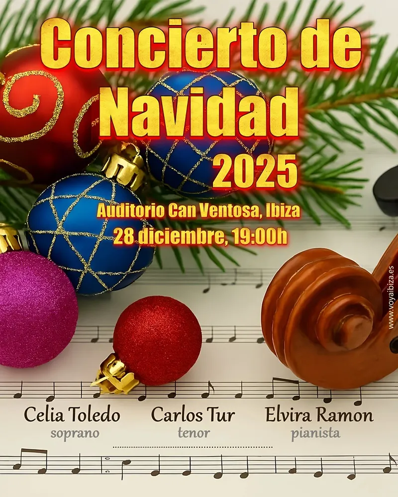 Concierto de Navidad Ibiza 2025 (Concert de Nadal Eivissa) - Gala Lírica