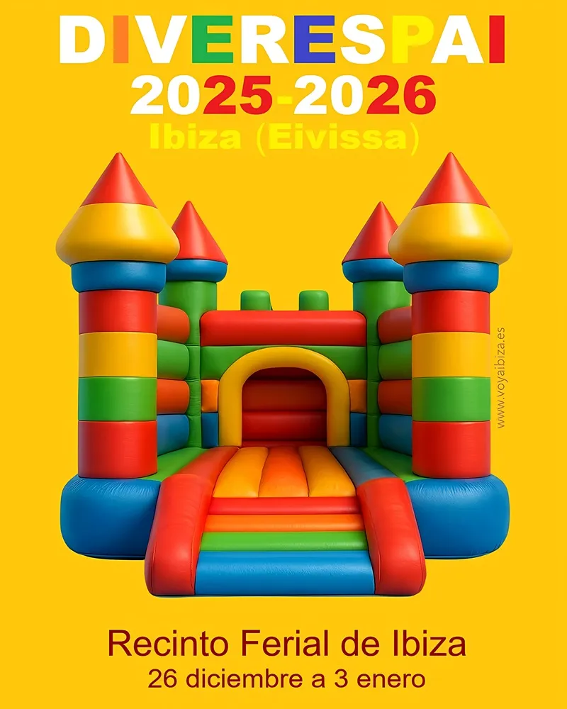 Diverespai Ibiza 2025-2026: Feria Infantil y Juvenil Eivissa. Recinto Ferial de Ibiza (FECOEV)