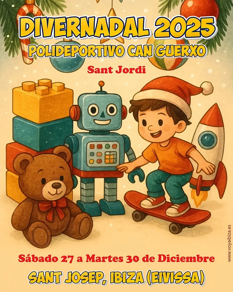 Divernadal 2025 Sant Josep, Ibiza (Eivissa): Polideportivo Can Guerxo de Sant Jordi