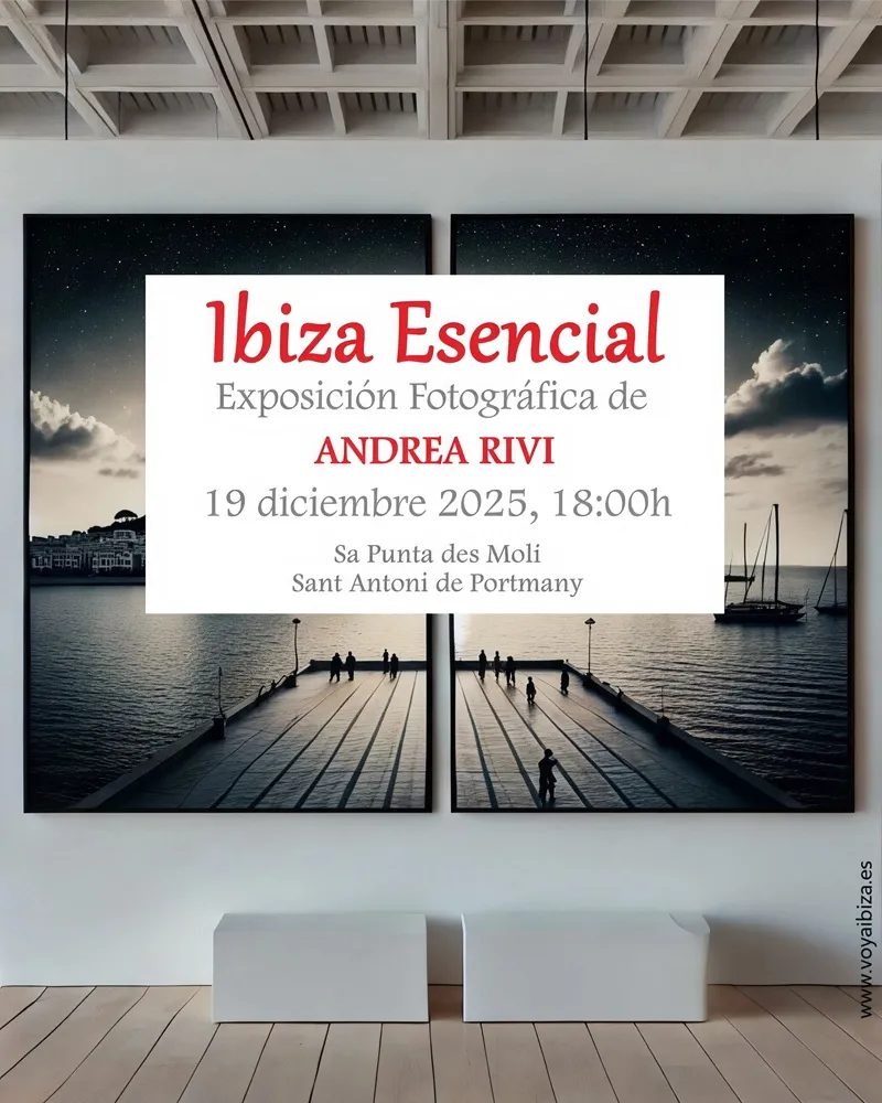 Exposición de Andrea Rivi: Ibiza Esencial. Sa Punta des Molí 2025, San Antonio, Ibiza (Eivissa)