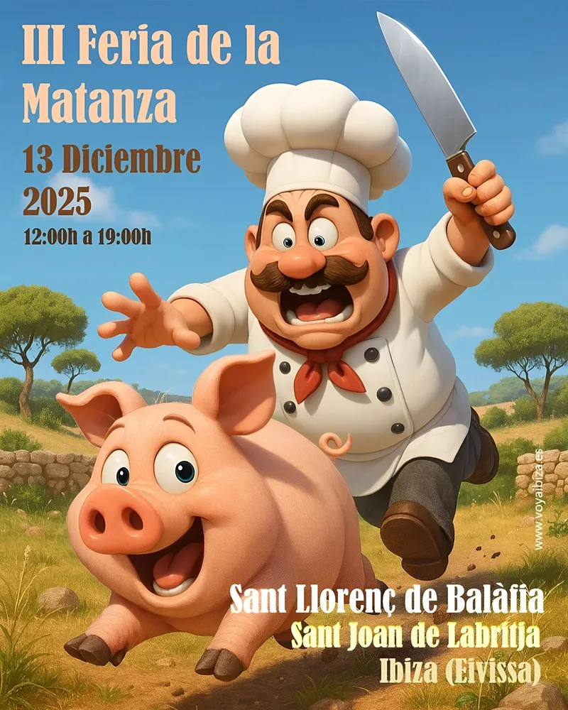 Feria de La Matanza 2025, Tercera Edición. San Lorenzo (Sant Lorenç de Balàfia), San Juan (Sant Joan de Labritja), Ibiza (Eivissa)