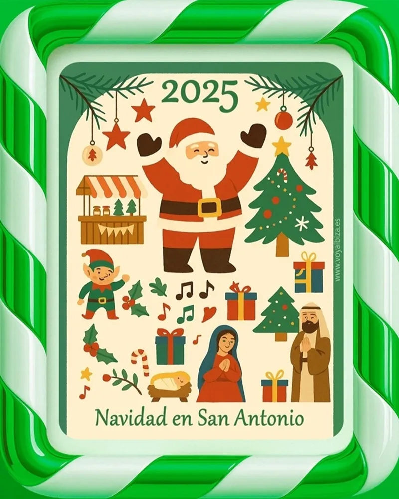 Navidad San Antonio 2025 (Fiestas de Navidad) - Nadal Sant Antoni de Portmany 2025 (Festes de Nadal)