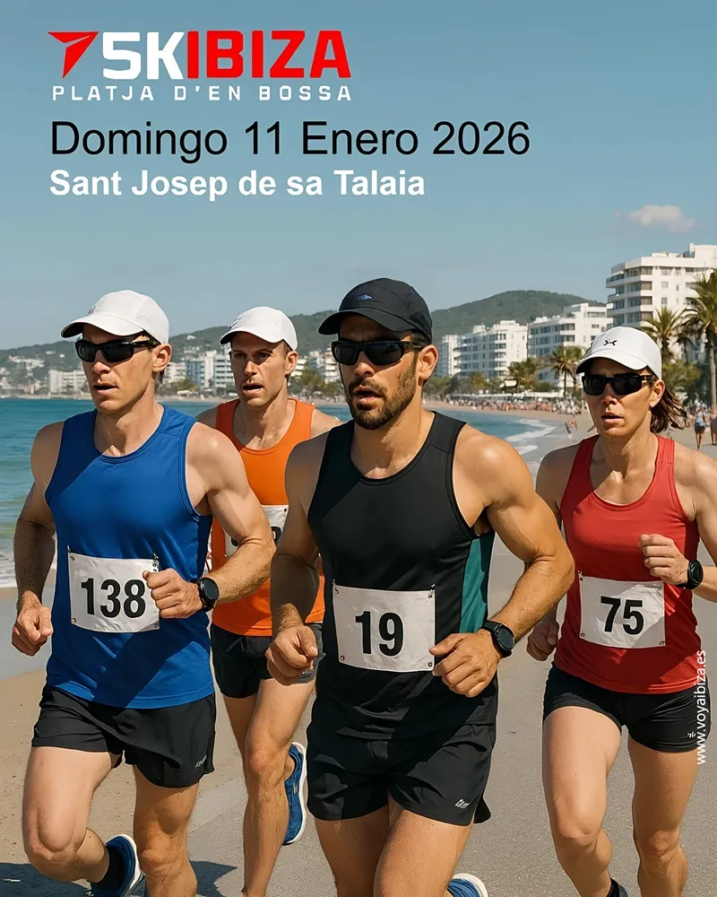 5k Ibiza 2026 en Playa den Bossa, San José (Sant Josep), Ibiza (Eivissa)
