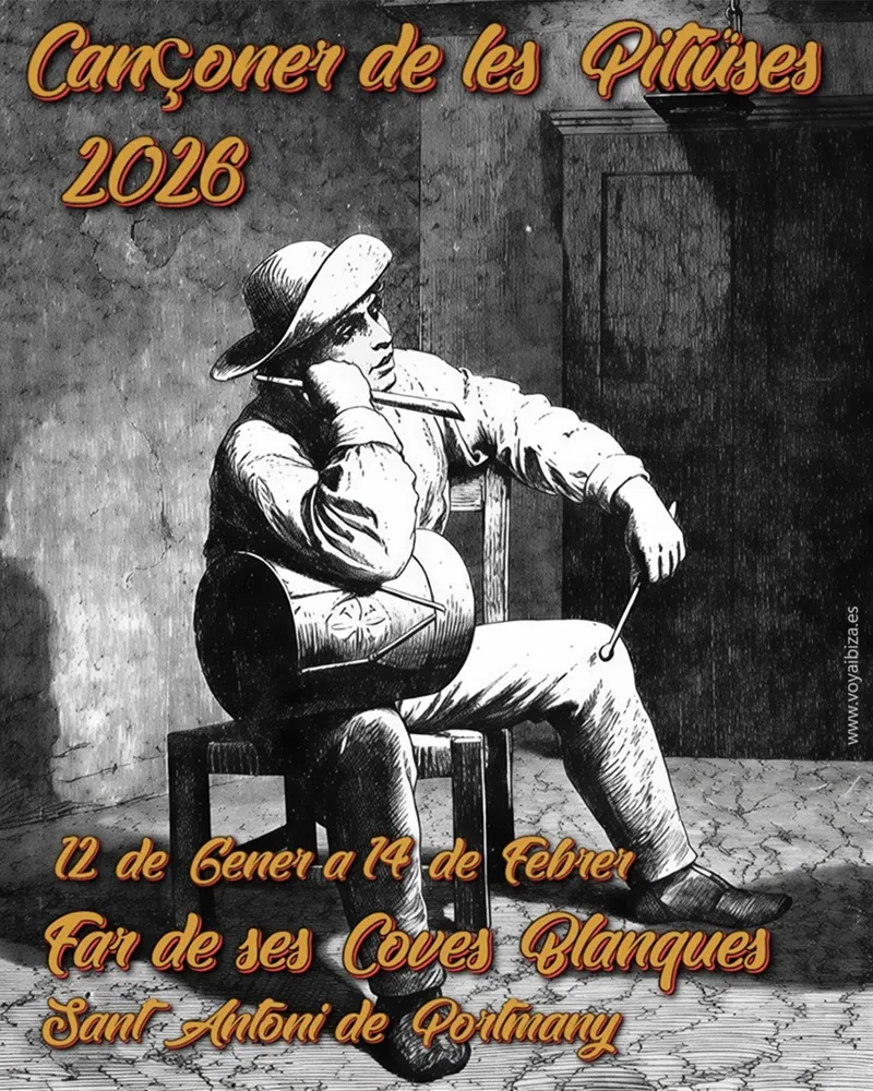 Exposición 'Cançoner de les Pitiüses' 2026, Sant Antoni de Portmany, Ibiza (Cancionero de las Pitiusas)