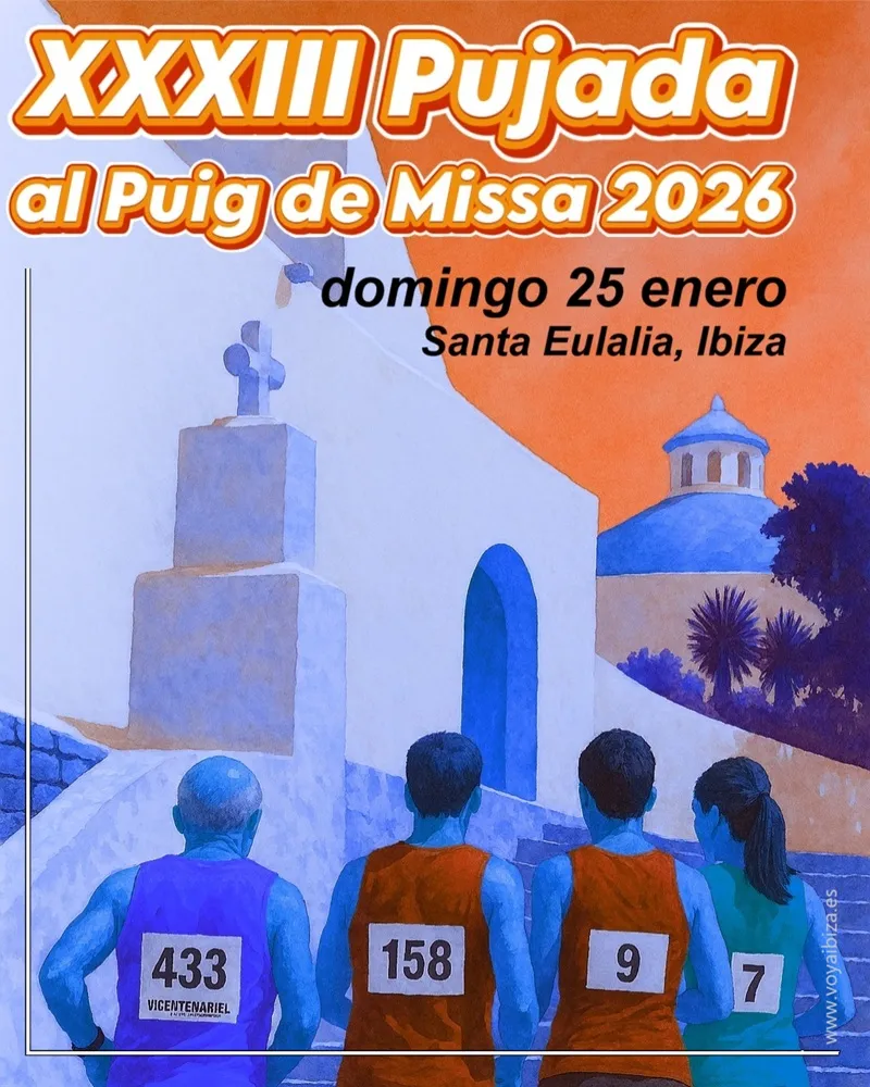 XXXIII Pujada al Puig de Missa 2026, Santa Eulalia del Río (Santa Eulària des Riu) - Ibiza (Eivissa)
