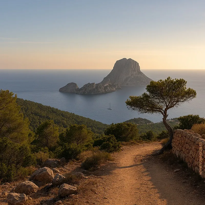 San José (Sant Josep de sa Talaia): Municipios de la isla: VISTA de ES VEDRÀ